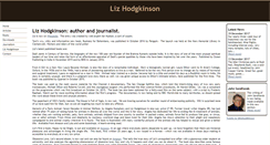 Desktop Screenshot of lizhodgkinson.com